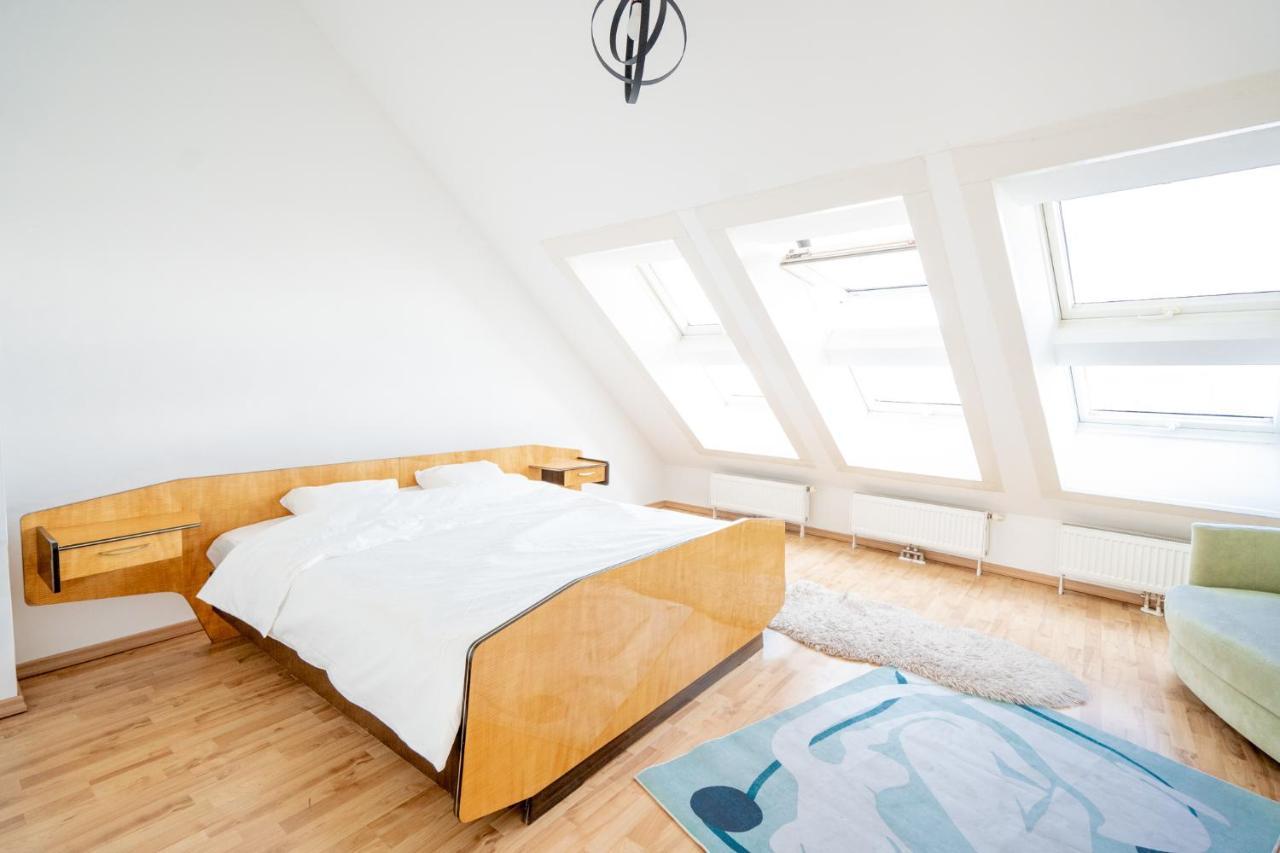 Unique Maisonette Apartment Gasometer 12Th Floor Vienna Luaran gambar
